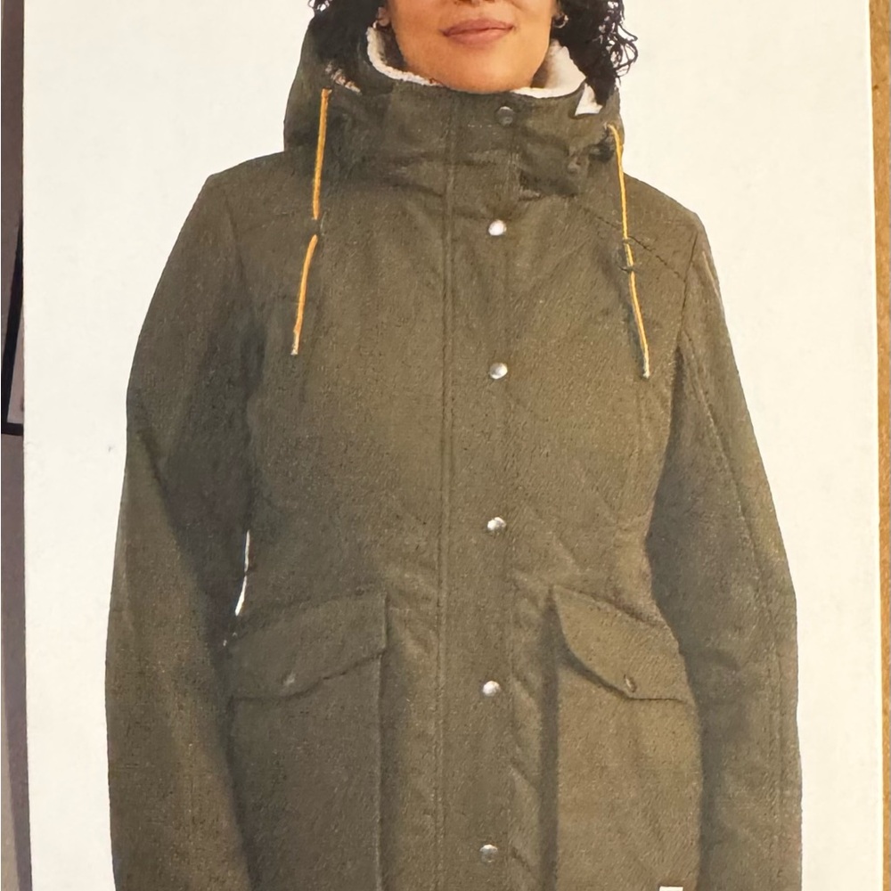 Brand New Hunter Army Green Sherpa lined Field Jacket Size Med